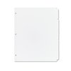 Avery Dennison Write-On Index Dividers, 5 Tab, White, Pk36 11506